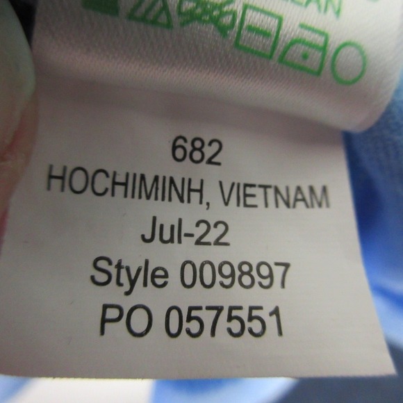 Lilly Pulitzer Sheera Velour Top Blouse XXL Blue One Shoulder Lounge 274 - Picture 5 of 13